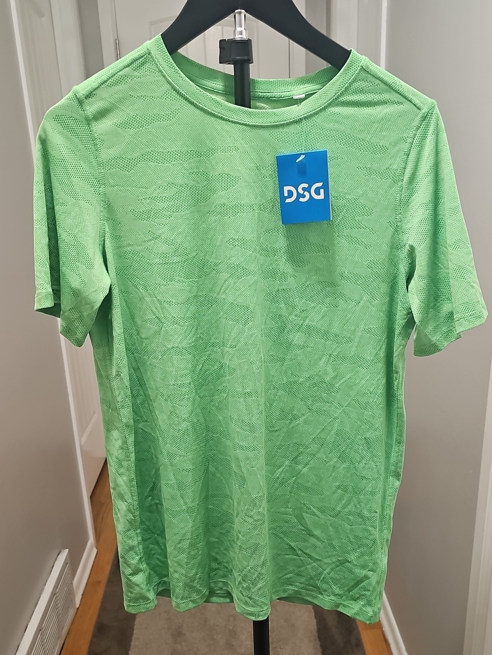 DSG Light Green Short Sleeve Athletic Tee